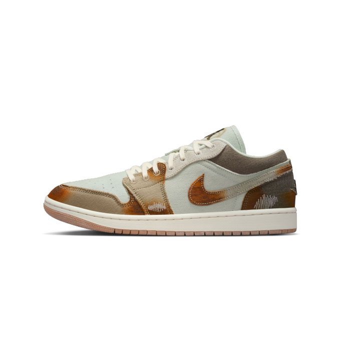Nike Air Jordan 1 Low SE Multi-Color Sail Light Bone Rame Uomo - 4