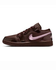 Nike Air Jordan 1 Low Valentine's Day Chocolate Marrone Rosa Donna - 4