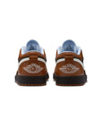 Nike Air Jordan 1 Low SE Pinstripes Nero Orewood Marrone Uomo - 3