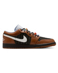 Nike Air Jordan 1 Low SE Pinstripes Nero Orewood Marrone Uomo - 1