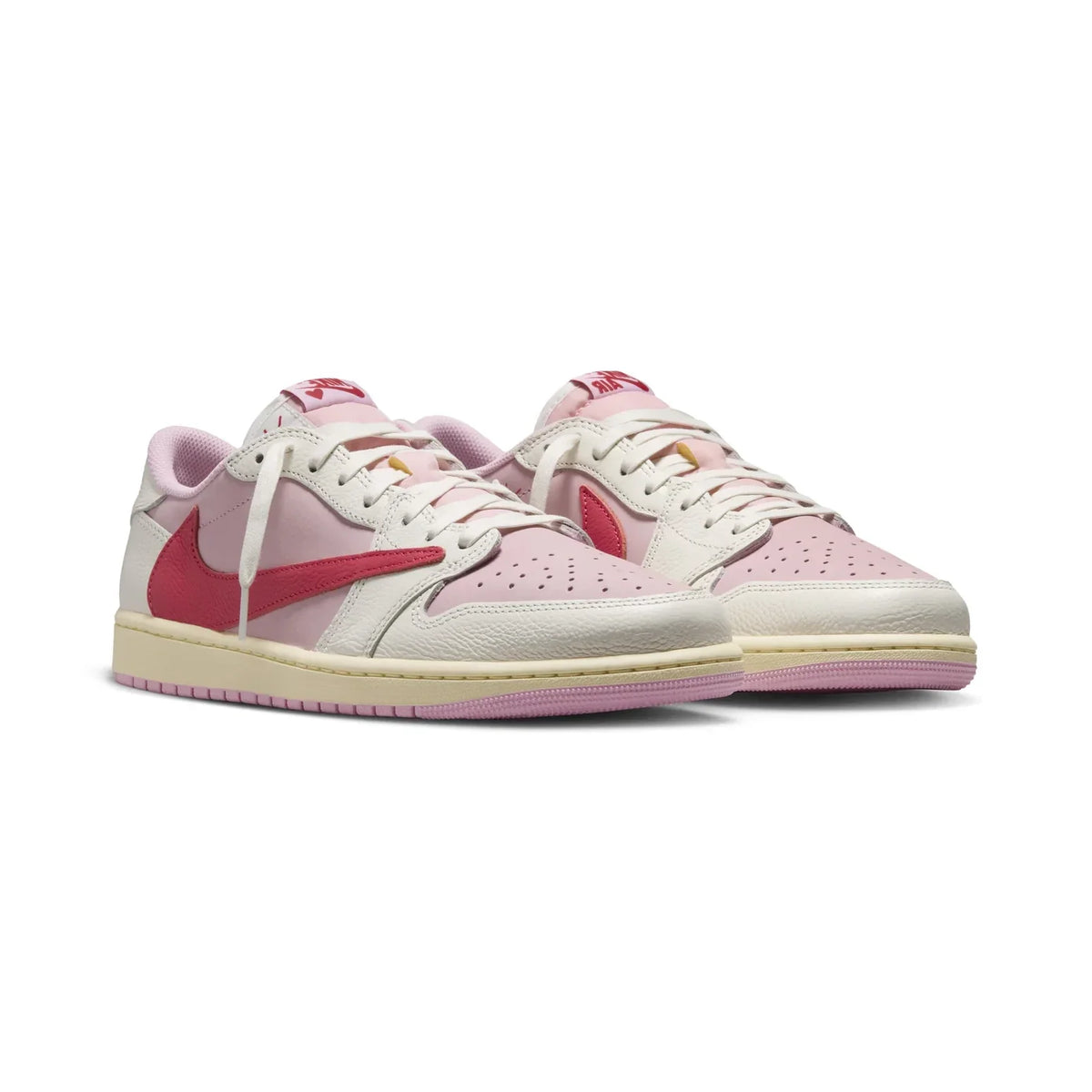 Nike Air Jordan 1 Low Travis Scott Tropical Pink Rosa Uomo Donna - 2