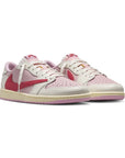 Nike Air Jordan 1 Low Travis Scott Tropical Pink Rosa Uomo Donna - 2