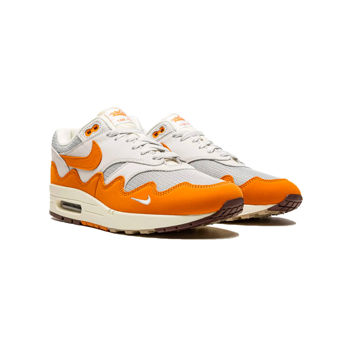 Nike Air Max 1 x Patta Waves Monarch Arancione Uomo Sneakers Edizione Limitata