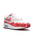 Nike Air Max 1 Tinker Sketch to Shelf Bianco Rosso Uomo Sneakers Esclusive