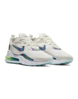 Nike Air Max 270 React Bianca con Effetto Cromatico Iridescente