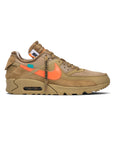 Nike Air Max 90 x Off-White Desert Ore Marrone Uomo Sneakers Edizione Limitata