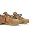 Nike Air Max 90 x Off-White Desert Ore Marrone Uomo Sneakers Edizione Limitata