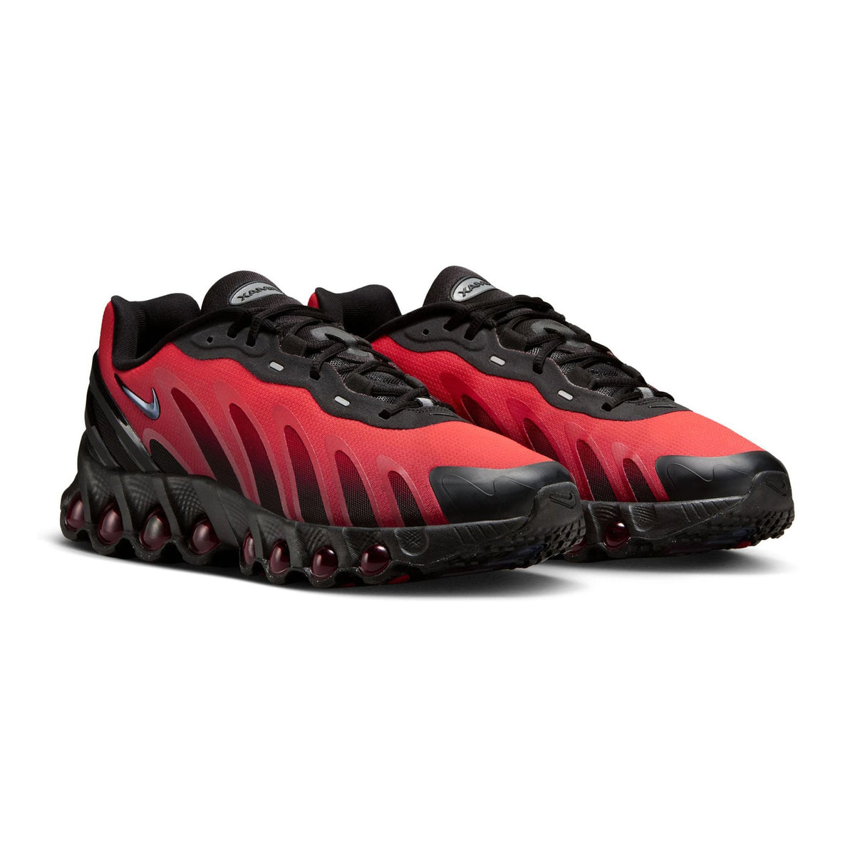 Nike Air Max DN8 Black Bright Crimson Nero Rosso Uomo Donna - 2
