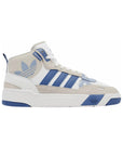 Adidas Post Up Sneakers Bianche e Blu Royal Uomo Stile Basket Retrò