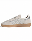 Adidas Spezial Chalk Pearl Silver Metallic sneakers basse uomo e donna in bianco argento - dettaglio tomaia