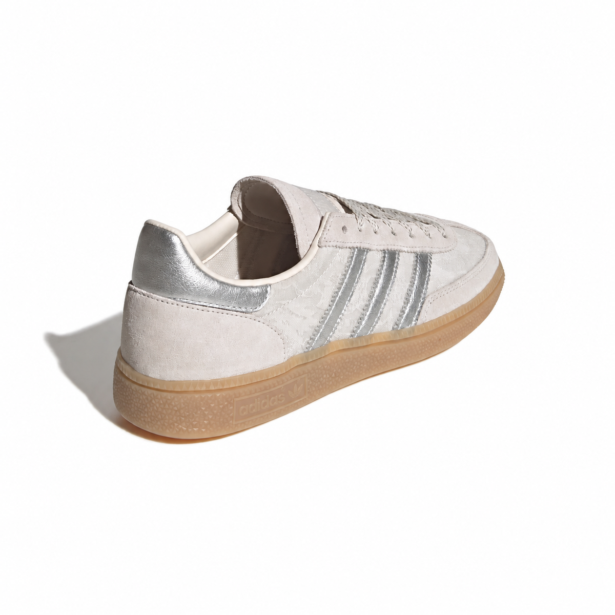 Adidas Spezial Chalk Pearl Silver Metallic sneakers basse uomo e donna in bianco argento - dettaglio suola