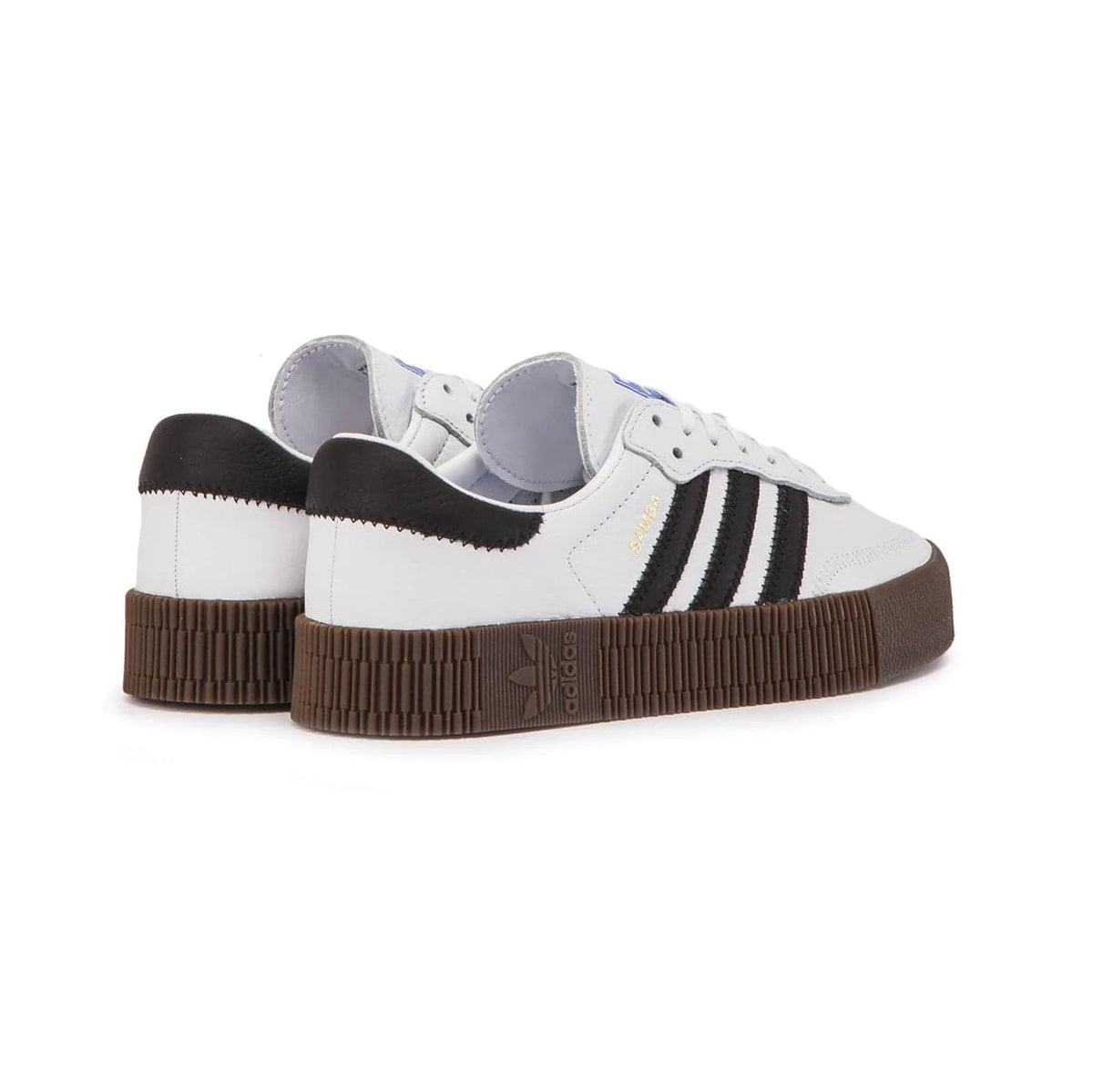 Adidas Samba rose White sneakers basse uomo e donna in bianco - dettaglio suola