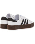 Adidas Samba rose White sneakers basse uomo e donna in bianco - dettaglio suola