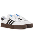 Adidas Samba rose White sneakers basse uomo e donna in bianco - vista frontale