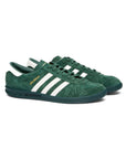 Adidas Hamburg Scarpe da Ginnastica Verde Oxide Uomo Retro Sportive