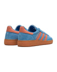 Adidas Handball Spezial Scarpe Blu e Arancione Uomo Retro Sportive