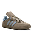 Adidas Samba Orbit Green x Pharrell x Humanrace sneakers basse uomo e donna in verde - vista frontale