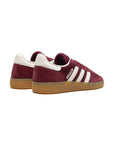 Adidas Handball Spezial Scarpe Rosse in Velluto a Coste Uomo Retro