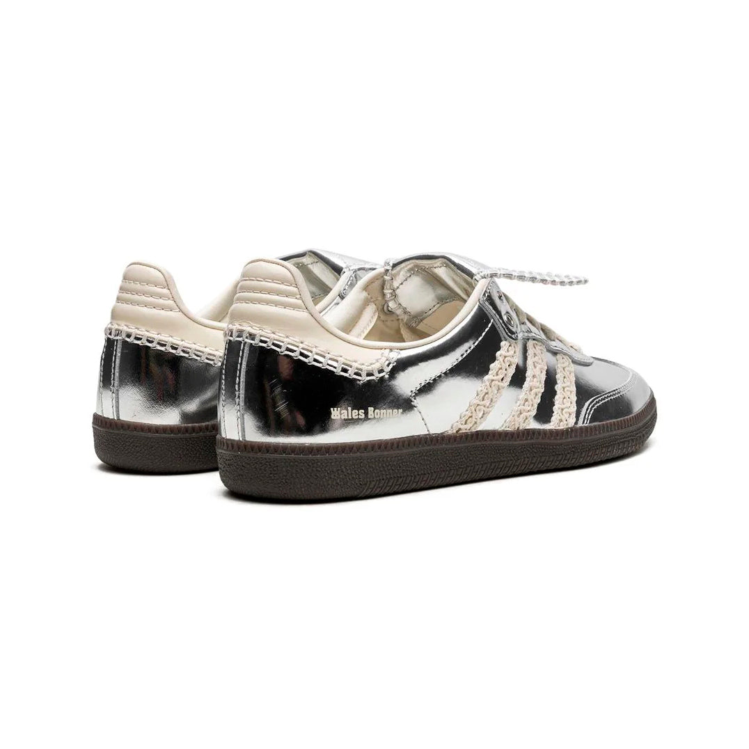 Adidas Samba Silver x Wales Bonner sneakers basse uomo e donna in argento - dettaglio suola