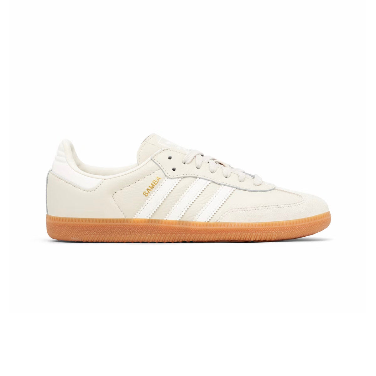 Adidas Samba Aluminium sneakers basse uomo e donna in argento - vista laterale