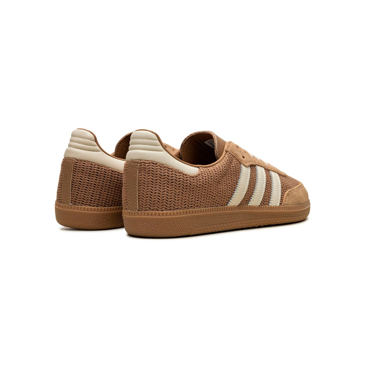 Adidas Samba Cardboard sneakers basse uomo e donna in crema marrone - dettaglio suola