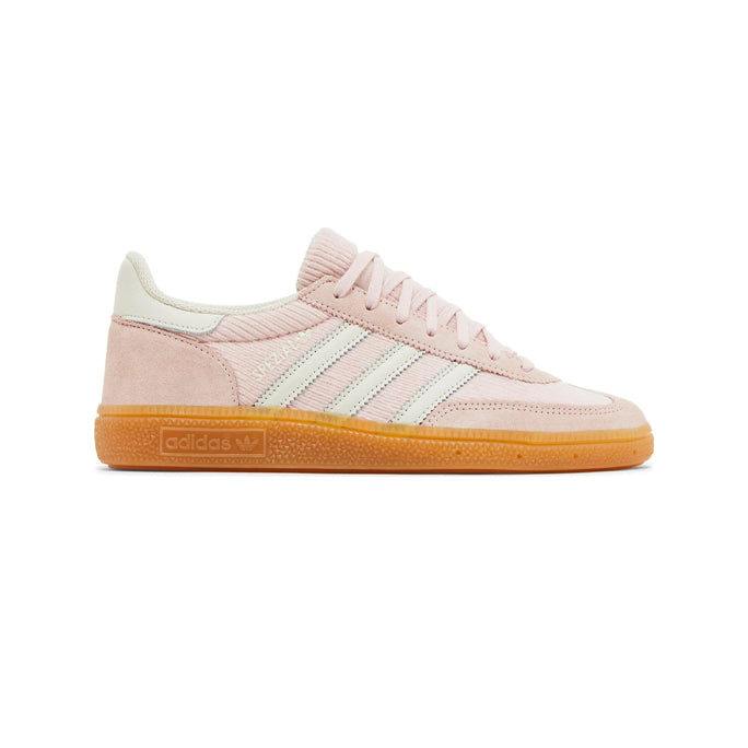 Adidas Spezial Corduroy Sandy Pink Gum sneakers basse uomo e donna in rosa - vista laterale