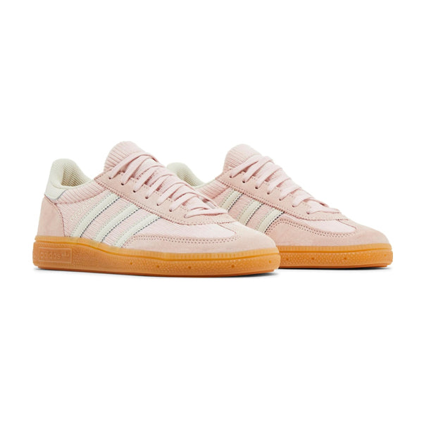 Adidas Spezial Corduroy Sandy Pink Gum sneakers basse uomo e donna in rosa - vista frontale