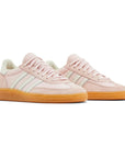 Adidas Spezial Corduroy Sandy Pink Gum sneakers basse uomo e donna in rosa - vista frontale