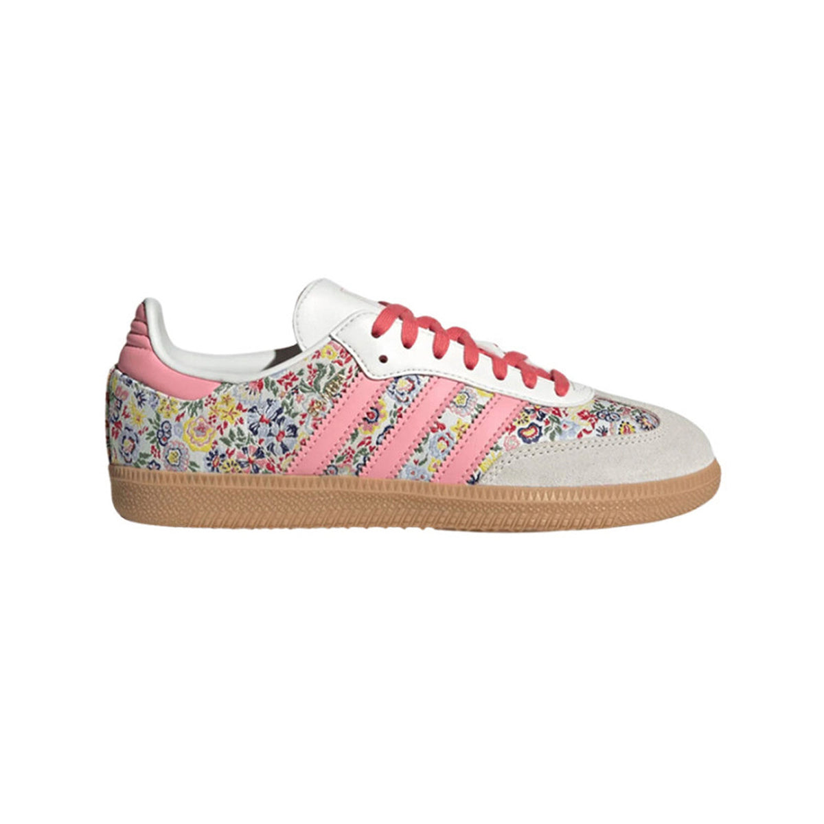 Adidas Samba Floral Embroidery x Liberty sneakers basse uomo e donna in multicolore - vista laterale