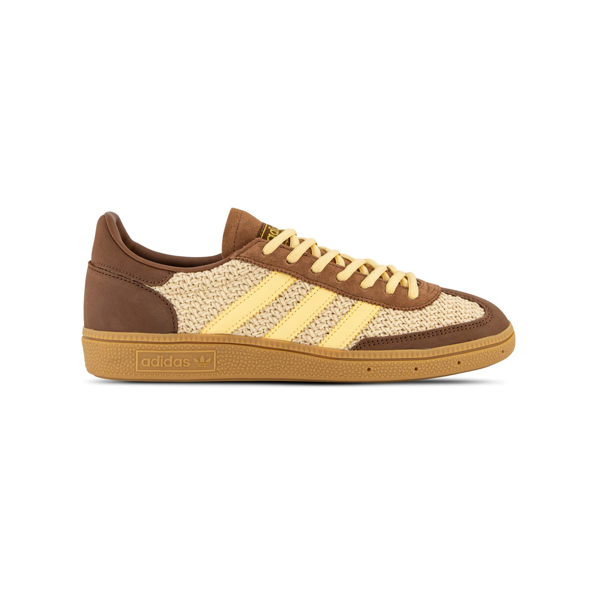 Adidas Spezial Preloved Brown Orange Tint Gum sneakers basse uomo e donna in marrone arancione - vista laterale