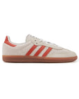 Adidas Samba Crystal White Preloved Red sneakers basse uomo e donna in bianco rosso - vista laterale