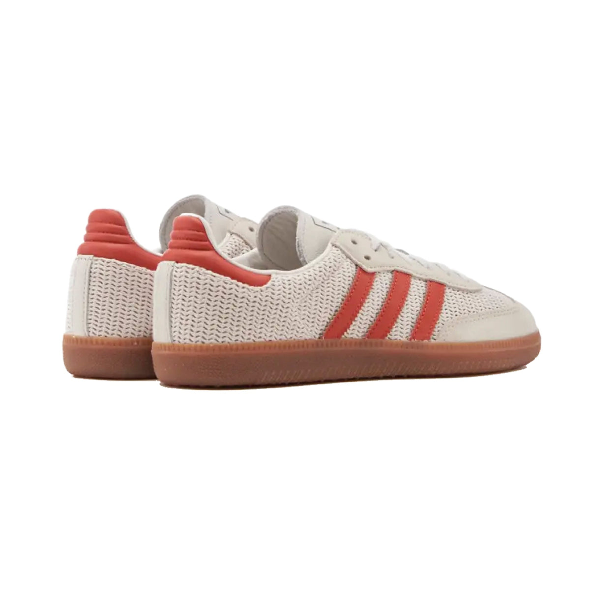 Adidas Samba Crystal White Preloved Red sneakers basse uomo e donna in bianco rosso - dettaglio suola