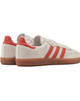 Adidas Samba Crystal White Preloved Red sneakers basse uomo e donna in bianco rosso - dettaglio suola