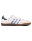 Adidas Samba White Blue x Liberty sneakers basse uomo e donna in bianco blu - vista laterale