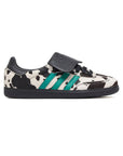 Adidas Samba LT Cow Print Black White sneakers basse uomo e donna in bianco nero - vista laterale