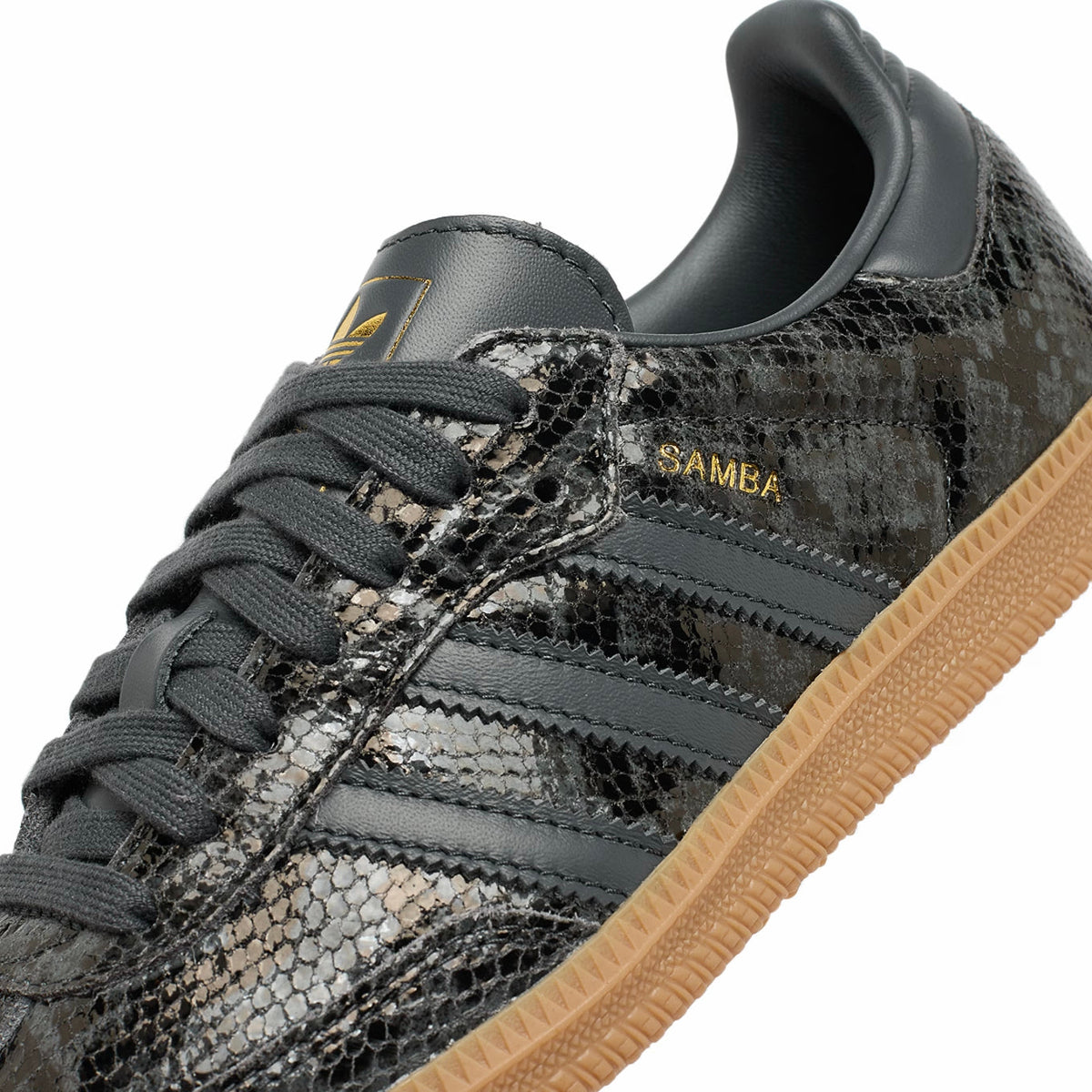 Adidas Samba OG Snakeskin Black sneakers basse uomo e donna in nero - vista posteriore