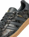 Adidas Samba OG Snakeskin Black sneakers basse uomo e donna in nero - vista posteriore