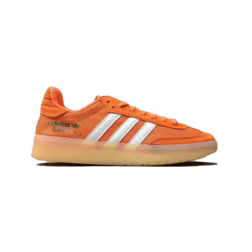 Adidas Samba RM Orange Frost sneakers basse uomo e donna in arancione - vista laterale
