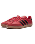 Adidas Samba Team Bayern Munich sneakers basse uomo e donna in nero rosso - vista posteriore