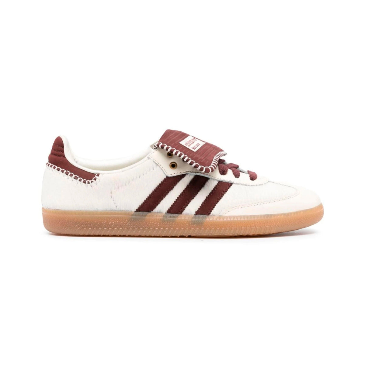 Adidas Samba Pony Tonal x Wales Bonner sneakers basse uomo e donna in multicolore - vista laterale