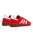 Adidas Handball Spezial Scarpe Rosse e Bianche Uomo Retro Vintage