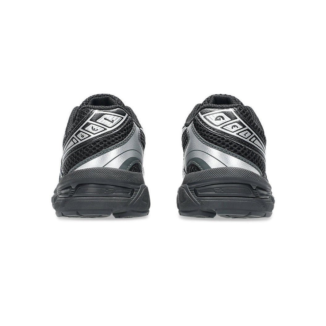 Asics GEL-1130 Black Pure Silver sneakers uomo e donna in nero argento - vista posteriore