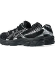Asics GEL-1130 Black Pure Silver sneakers uomo e donna in nero argento - dettaglio suola
