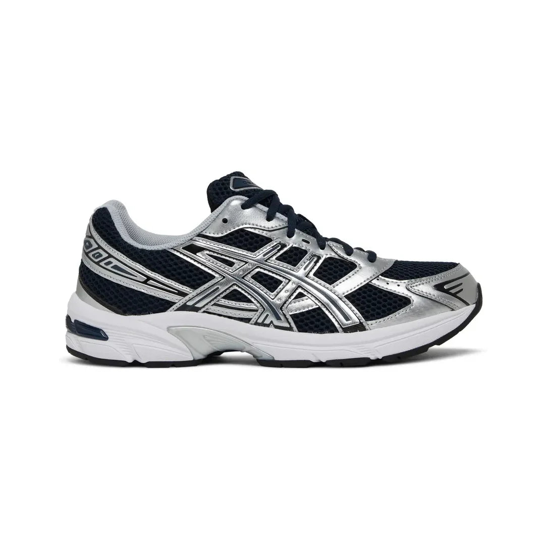 Asics GEL-1130 French Blue Pure Silver sneakers uomo e donna in argento blu - vista laterale