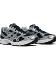 Asics GEL-1130 French Blue Pure Silver sneakers uomo e donna in argento blu - vista frontale