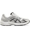 Asics GEL-1130 White Black Silver sneakers uomo e donna in bianco nero - vista laterale
