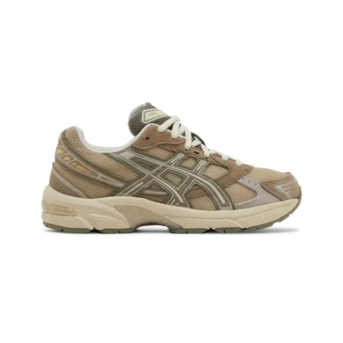 Asics GEL-1130 Wood Crepe Mink sneakers uomo e donna in multicolore - vista laterale