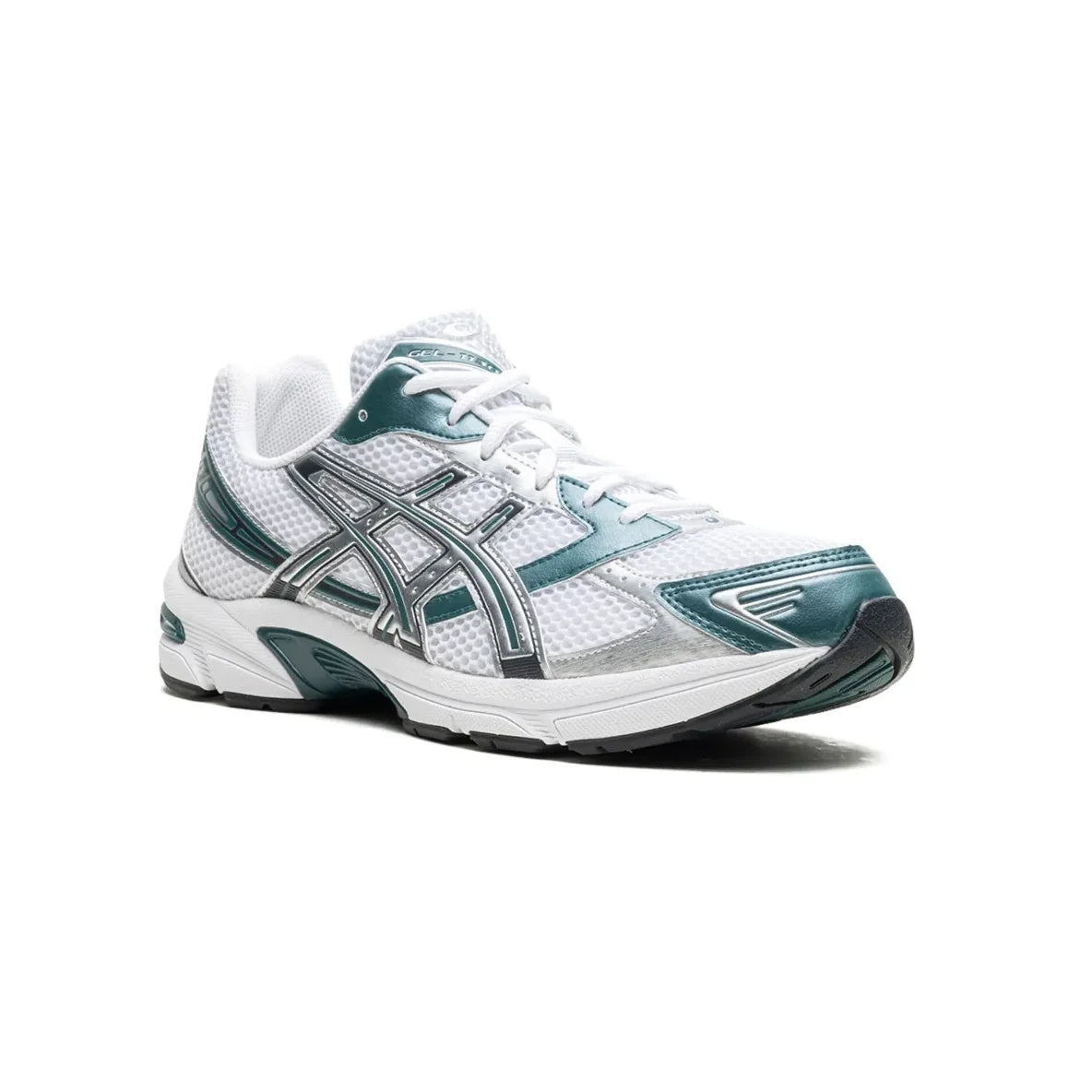 Asics GEL-1130 White Dark Neptune sneakers uomo e donna in bianco - vista frontale