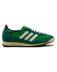 Adidas SL 72 Scarpe Verde Collegiale con Strisce Bianche Uomo Retro
