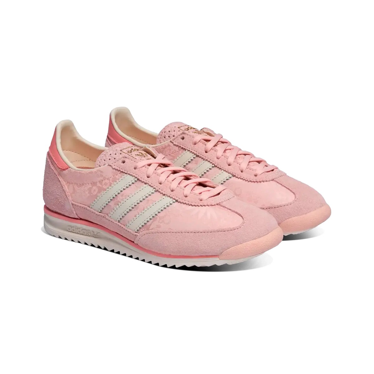 Adidas SL 72 Sandy Pink x Liberty sneakers basse donna in rosa - vista frontale